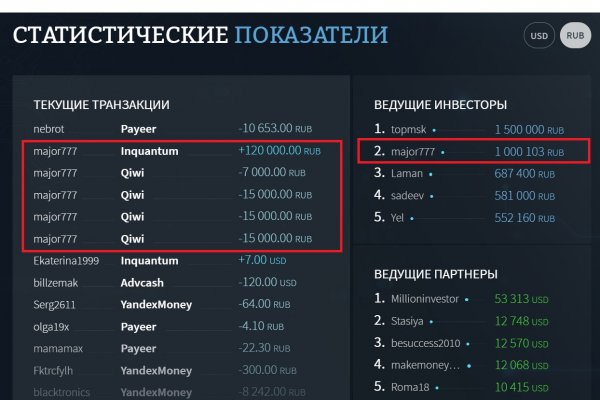 Оригинальные ссылки кракена